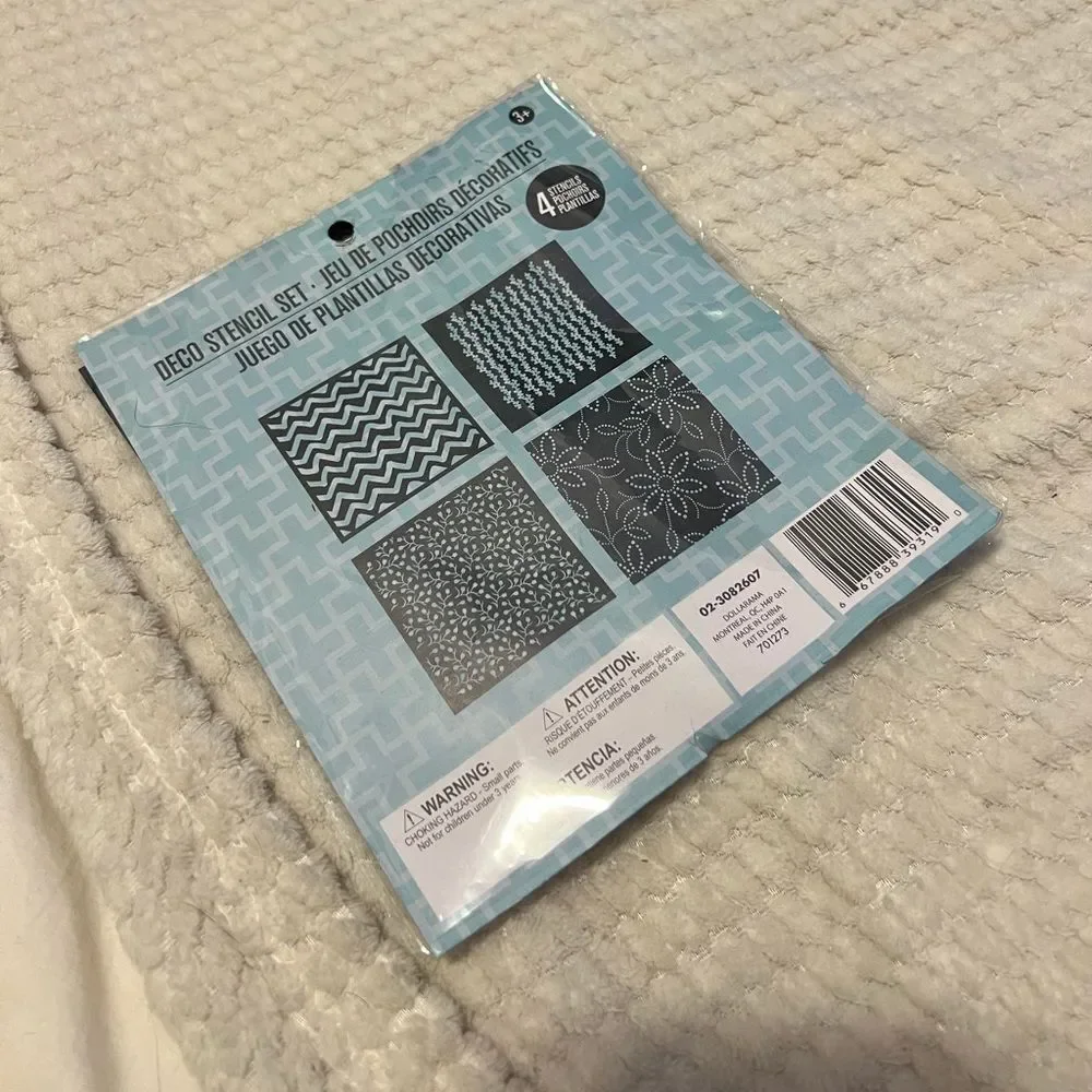 Stamp set and stencils - Picture 6 of 7